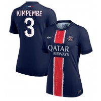 Fotbalové Dres Paris Saint-Germain Presnel Kimpembe #3 Dámské Domácí 2024-25 Krátký Rukáv